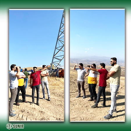 Sunir Company managers visited Armenia third power transmission line and substation project